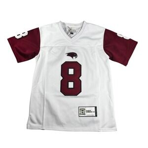 Authentic Classics Marvin Harrison Jr High School Football Jersey White Maroon S